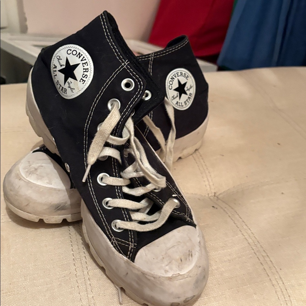 Converse Classic Black and White High-Tops